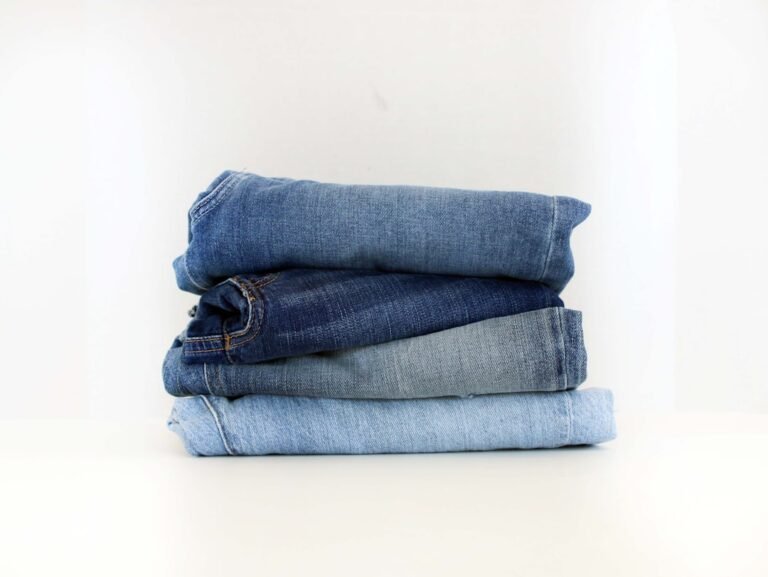 Stylish clothing on a rack while shopping